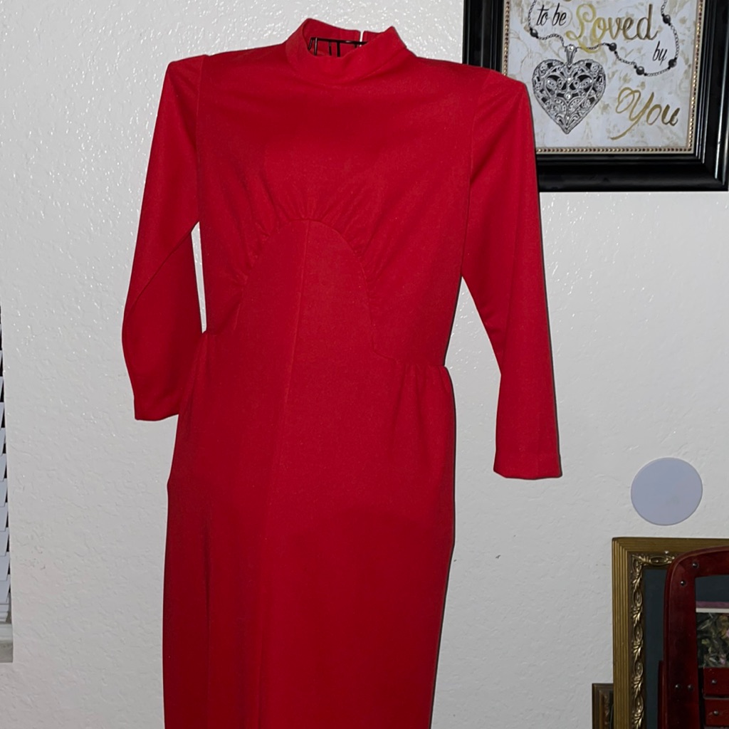 Red Vintage Dress
